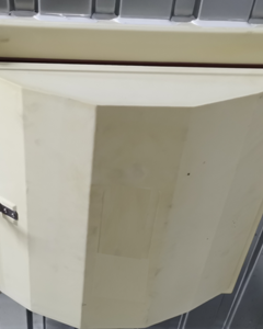 Single  ceiling inlet2500m3/h@25pa assembled, PU, adjustable